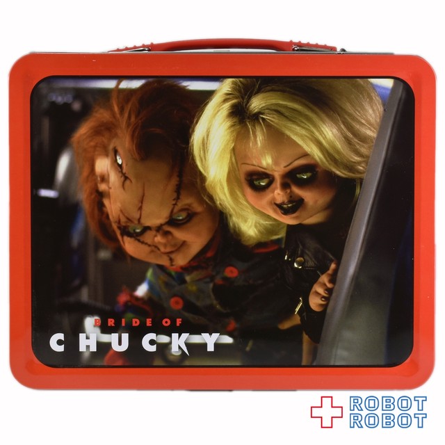 ファクトリーエンターテイメント チャイルド プレイ チャッキーの種 メタル ランチボックス Robotrobot