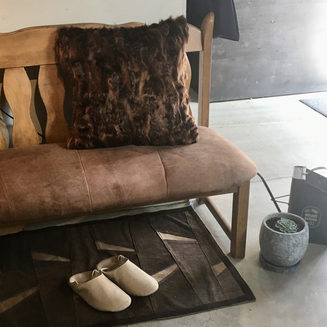 Zozotte Remake Fur Cushion Cover リメイクファークッションカバーdb Ch Aquet Shop バッグ シューズ アクセサリー