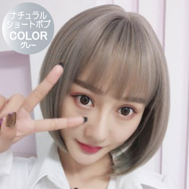 前髪ぱっつんサラサラストレートボブスタイルウィッグ Rondorire ロンドリール