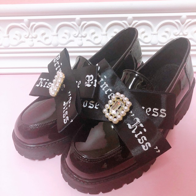 Shoes Princesshyatt 量産型地雷系原宿系パンクストリートブラック韓国系厚底リュック