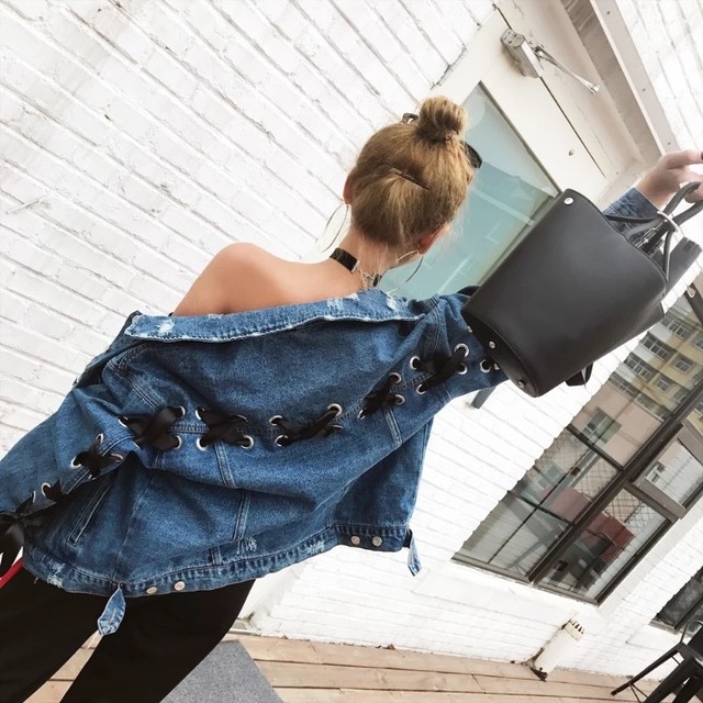 【即納】ribbon over jacket