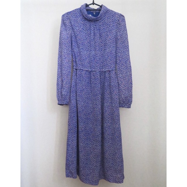 孔雀柄 幾何学 ワンピース 古着 Peacock Pattern Onepiece Nehelenia