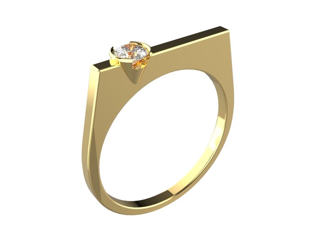 K18YG Ring