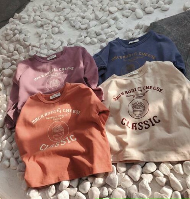 韓国子供服 長袖tシャツ Sakurabebe