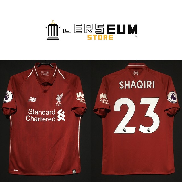 18 19 Liverpool F C H Condition Preowned Grade 7 Size S No 23 Sahqiri Jerseum Store