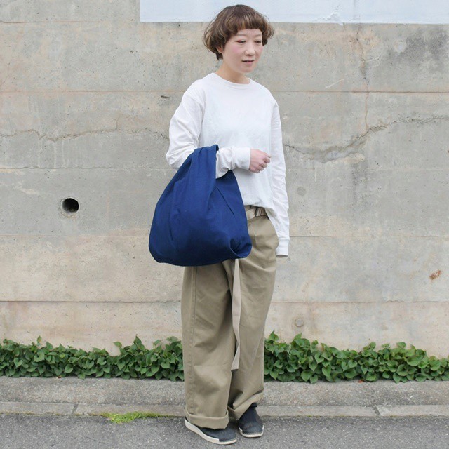 インディゴ コットン リネン レザー キャンバス ふろしき トートバッグ 綿 麻 帆布 Base工房壱店 藍染 一号帆布 ヌメ革 真鍮 名入れ ギフト