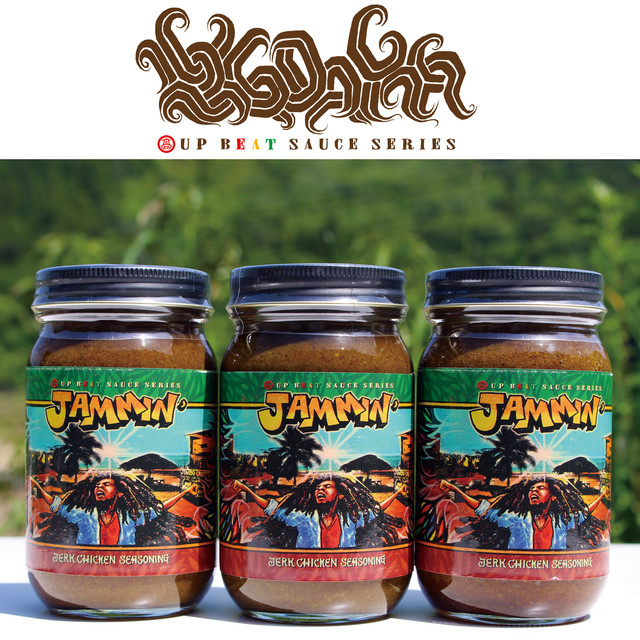 qにスパイシーなジャークチキン Jammin Sauce 3本セット 有 和高醸造