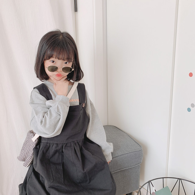 全２色 ジャンパースカート 無地 秋 冬 コットン ロング おしゃれ 可愛い 子供 キッズ ベビー 赤ちゃん 男の子 女の子 子供服 Hay644 Berceau Select Shop ベルソー セレクトショップ キッズ 親子ペアetc