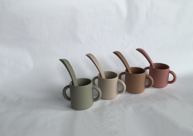 シリコン コップ スプーン Set Olive Store シリコン コップ スプーン Set Olive Store