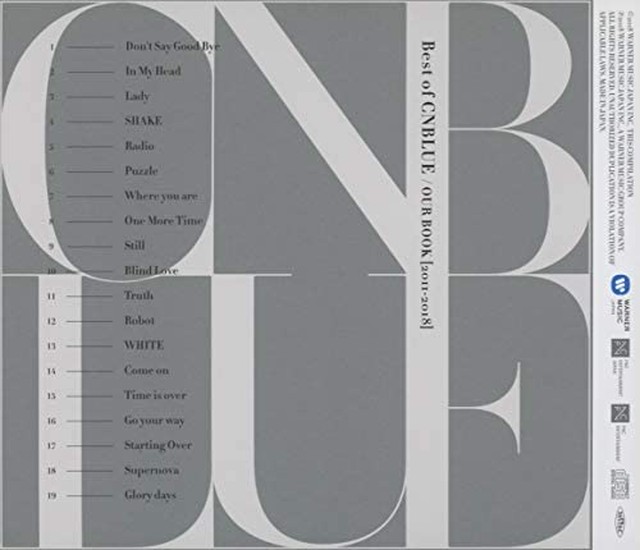 Jpcs Best Of Cnblue Our Book 11 18 通常盤 Japan Classic Store
