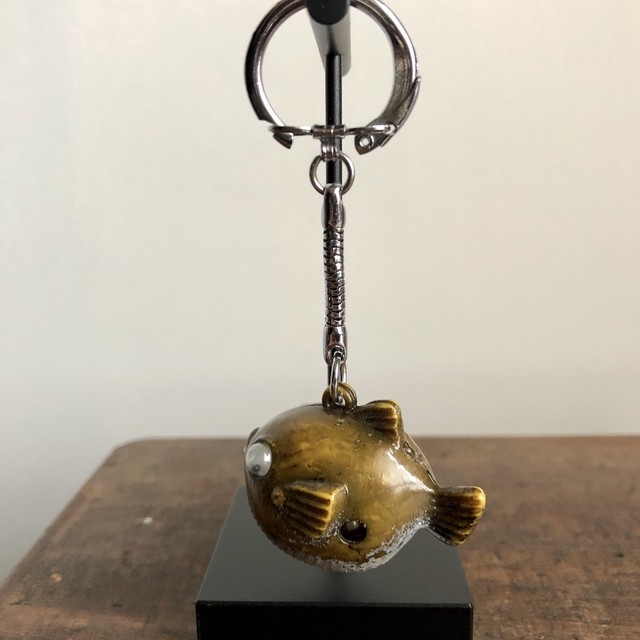 ふぐの鈴キーホルダー 乙独特