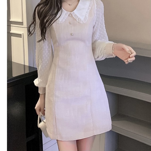 ガーリーシースルーワンピ K0267 Kaitlyn