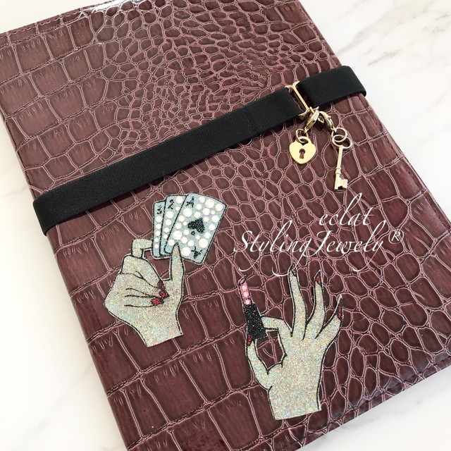 リピ 貼ってはがせる 繰り返し貼れるデコシール スタイリングジュエリー Deco トランプ カード スマホアクセサリー ウォールステッカー 手帳デコ Eclatuk