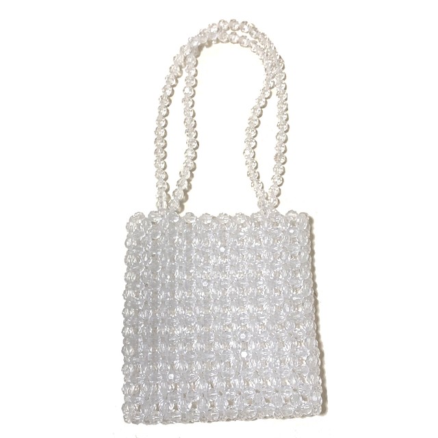 Beads Square Bag
