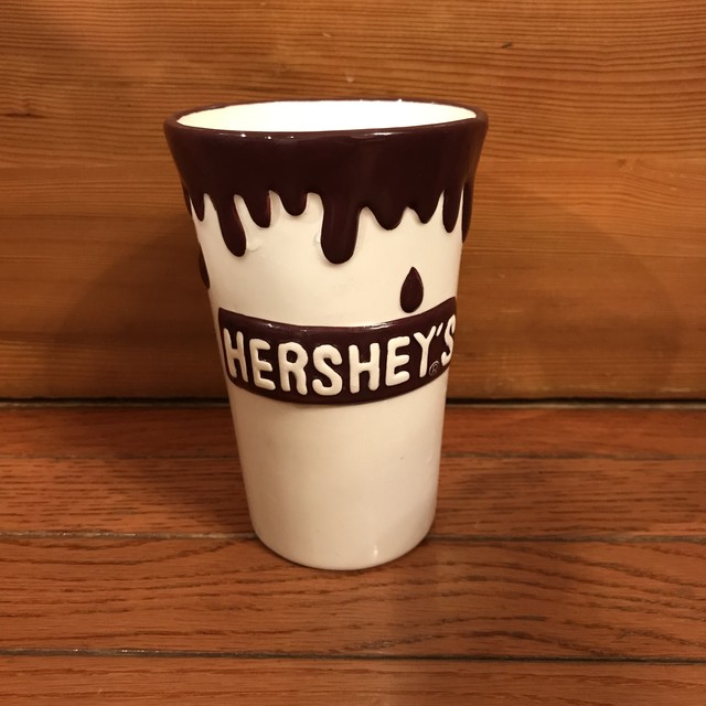 ハーシーズ Hershey S 陶器製のグラス アメリカンブランドの雑貨 インテリア小物として Honey Antique ヴィンテージ アメリカン雑貨 アンティーク アメトイ インテリア小物 ミールトイのお店