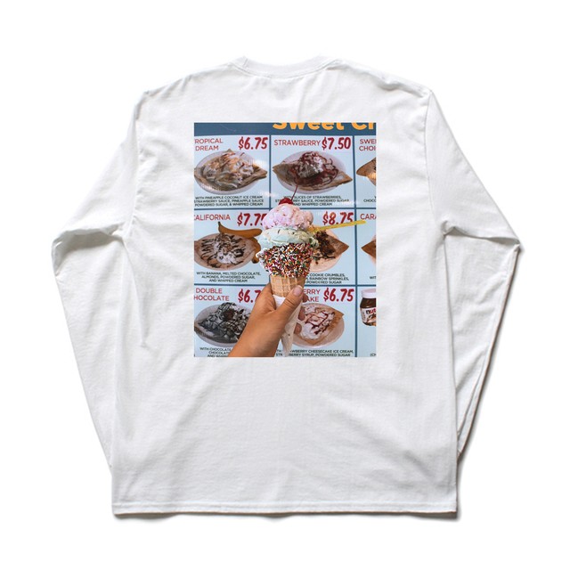 【Cat & Parfum】Ice Cream Long Sleeve
