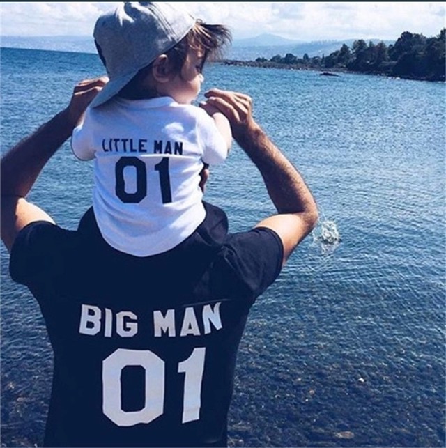 即発送 親子お揃い 父 息子 Tシャツ Makana A Anela