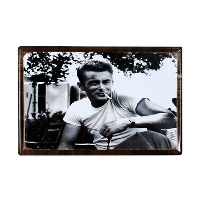 特大 巨大 Big メタルサイン ブリキ 看板 プレート ジェームズ ディーン James Dean アメリカ Usa 俳優 インテリア ディスプレイ 輸入雑貨 Hachinohe Base 1518