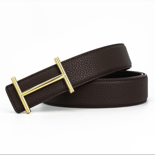 16デザイナーベルト男性高品質の革メンズベルト高級h滑らかなバックルベルト男性のための4色を選んだcinturones Hombre Shiftyou