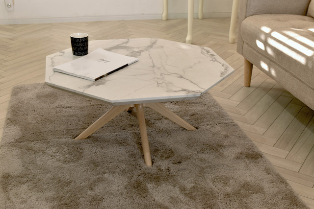Marble Center Table 750 / 大理石モダンスタイル 大理石調 センターテーブル 750