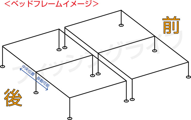 車中泊 ベッドフレーム ベッドキット 旅 釣り遠征 荷台や避難用にも 軽キャン フィッシングライフbase店