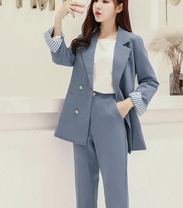 スーツ セットアップ レディース パンツスーツ 大きいサイズ カジュアル パンツ 入園式 入学式 卒業式 卒園式 結婚式 パンツドレス お呼ばれ フォーマルスーツ Ys0623 Fashion Mille