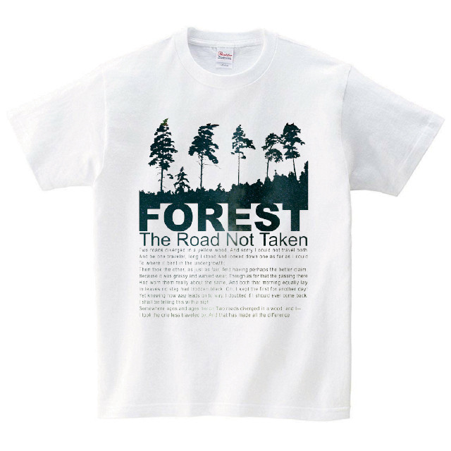 森 Tシャツ メンズ レディース 半袖 宇宙 シンプル ゆったり おしゃれ トップス 白 30代 40代 ペアルック プレゼント 大きいサイズ 綿100 160 S M L Xl デザインtシャツ通販サイトのshortplate ショートプレート