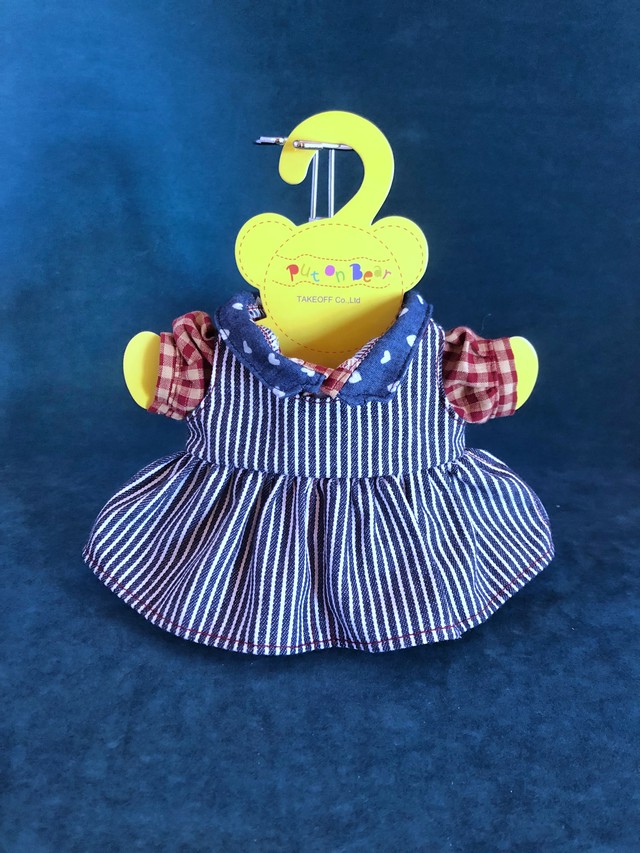 おきがえくま 着せかえ服 シャツワンピース 山中湖テディベアワールドミュージアム 湖麺屋リールカフェ