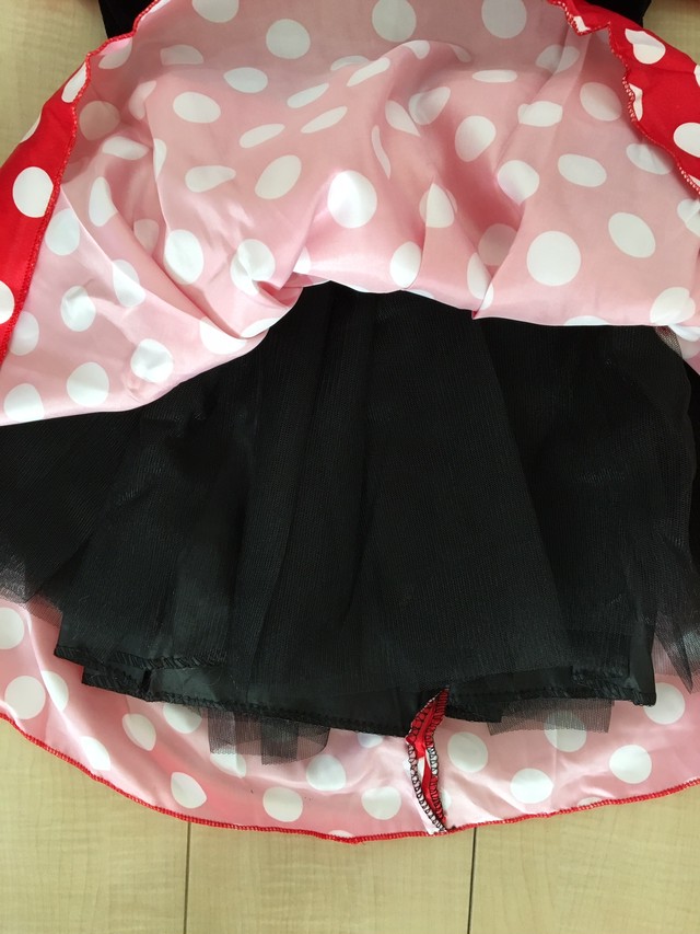 ミニー風 ワンピース カチューシャ付き Nona