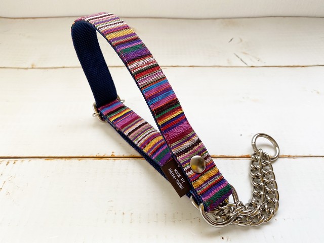 大型犬用 ｌ ハーフチョーク Inuya Tiksh