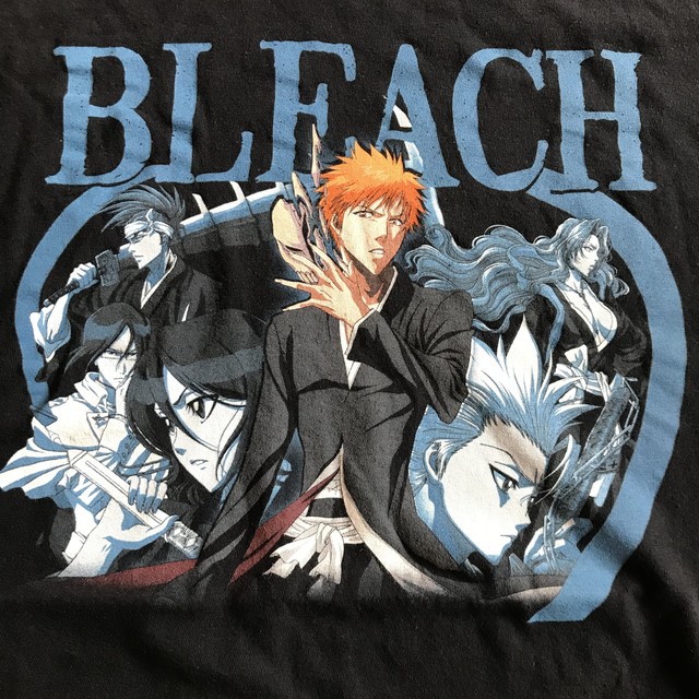 00 S Usa企画 Bleach 一護 ルキア 日番谷 他 Tシャツ Used Light Cave