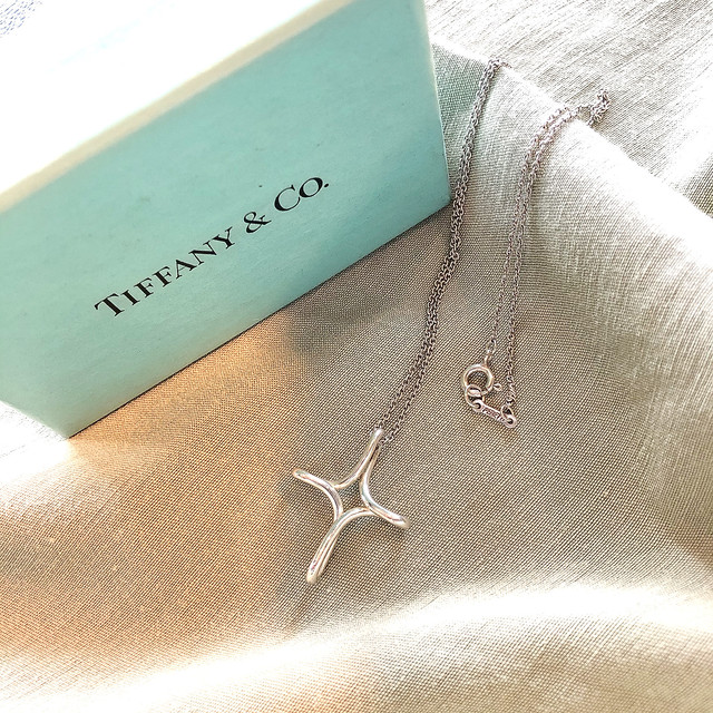 Tiffany Co Tiffany ティファニー ネックレス インフィニティ クロス Sv925 シルバー 中古品 3 Vintage Brand Tokyo Accessories