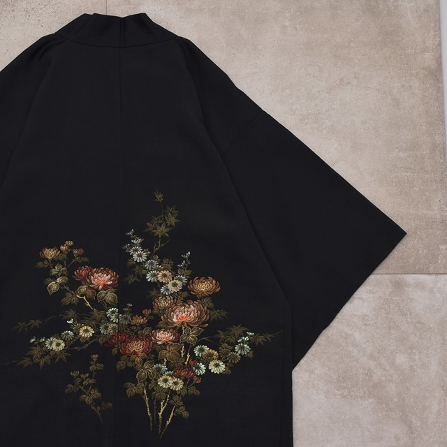 Japan Vintage HAORI jacket "和モダン" 黒羽織