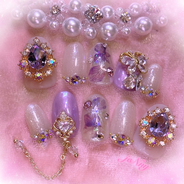 Sale 現品 ラプンツェルのprincessネイルチップ Jenny