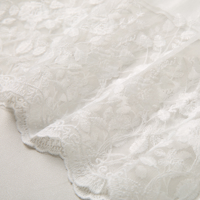 ニットワンピース ツーピース かぎ針編み 長袖 膝丈 インナーワンピース レース 大人可愛い デート gdr