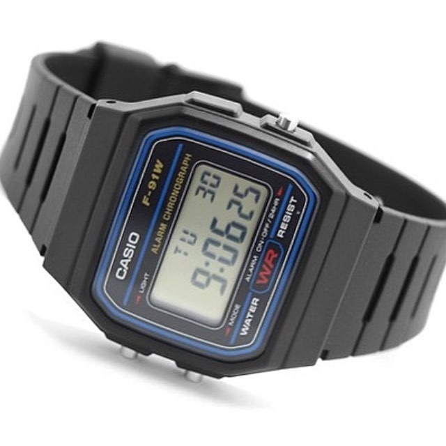 Casio デジタル腕時計 F91 チープカシオ 海外輸入品 大人気モデル 生活防水 アウトドア サバイバル スポーツ ウォッチ 新品 Mmmc