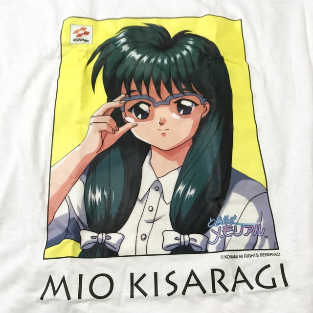 90年代 90 S ときめきメモリアル ときメモ Tシャツ Konami 当時物