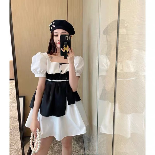 volume design shirt dress