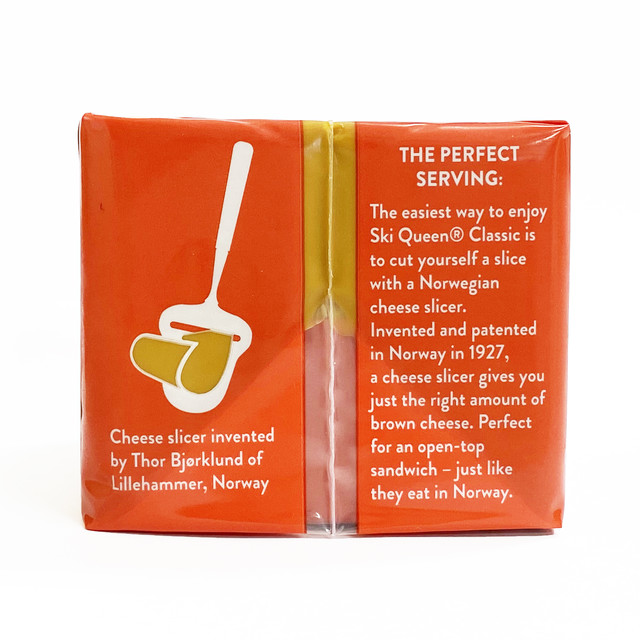 Ski Queen Gjetost Brunost Cheese 250g Chilled Aquavit Japan In English Delicacies From Nordic Countries