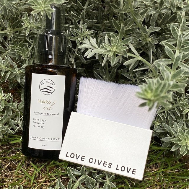 【予約販売終了 new item 6月下旬発送】オンショア/30ml & Vegan brush SET