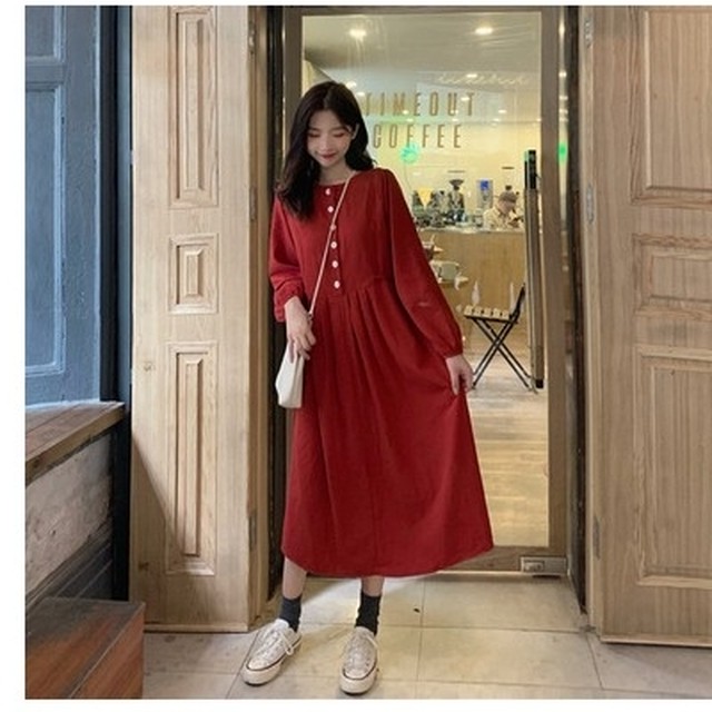 フェミニン ワンピース 春服 ワンピ スタイリッシュ キュート かっこいい アメカジ スタイル フォーマル Basecamp49