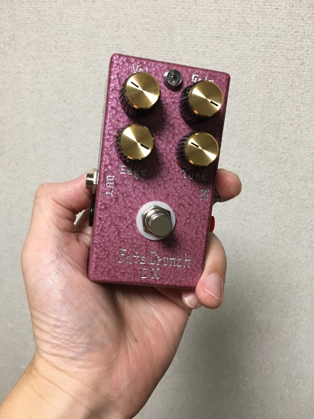 Sold Out受注生産 ファッツクランチ Dx テキサスクランチオーバードライブ ディストーション ハンマーラズベリー Fats Sound Laboratory