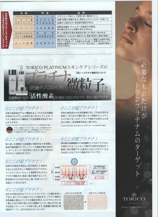 高濃度ボトックス配合のシワ たるみ用クリーム トリコプラチナム リッチbtxクリーム Nature Skincare Shop