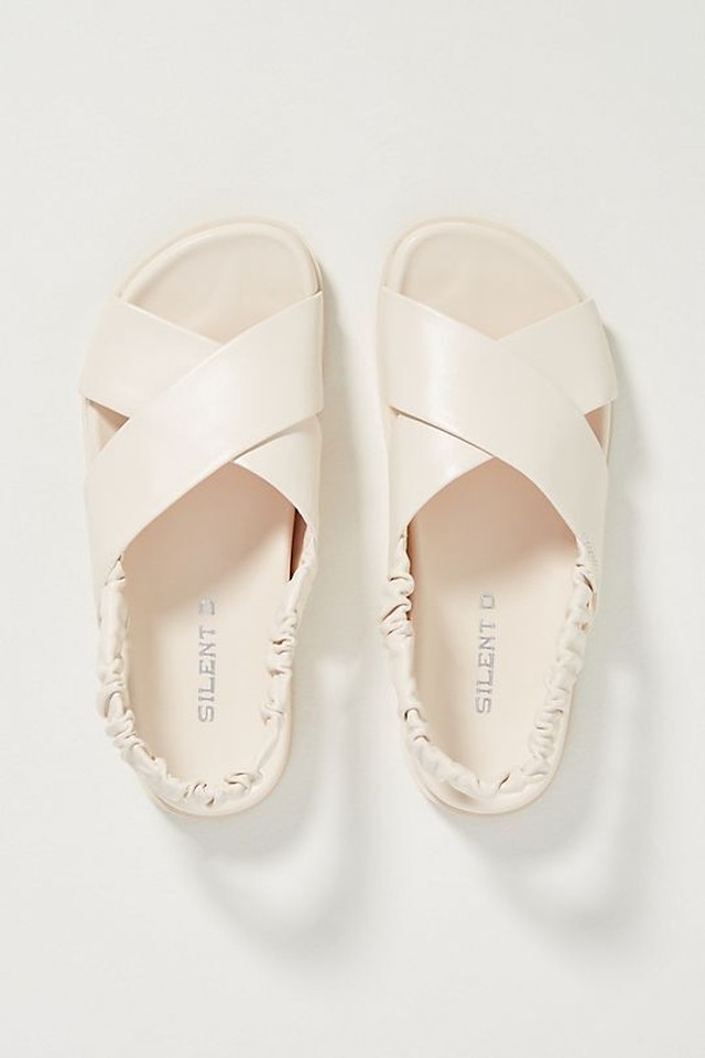 サンダル 21 Silent D Scrunch Slingback Sandals サイレント ディー シューズ サマーサンダル スリッポン Hi808shop
