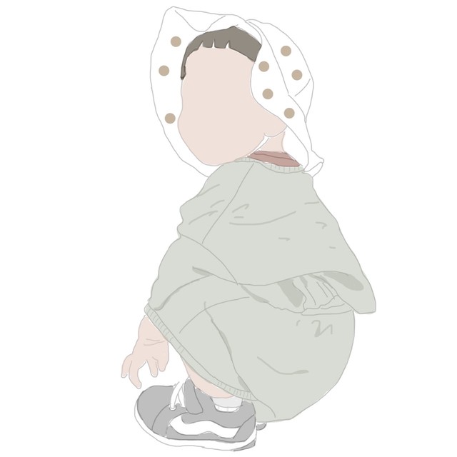 線画 色塗りあり Shop Ponyo Lineスタンプ 線画etc