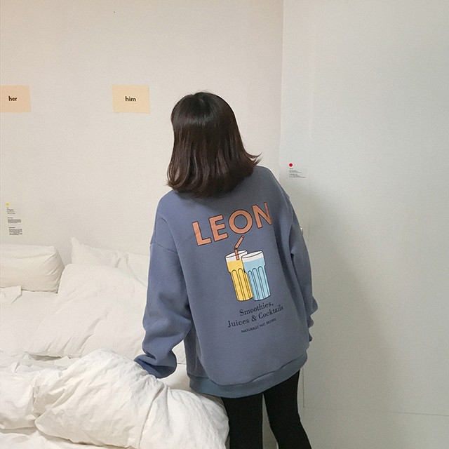 ストリートバックロゴセーター【street back logo sweater】