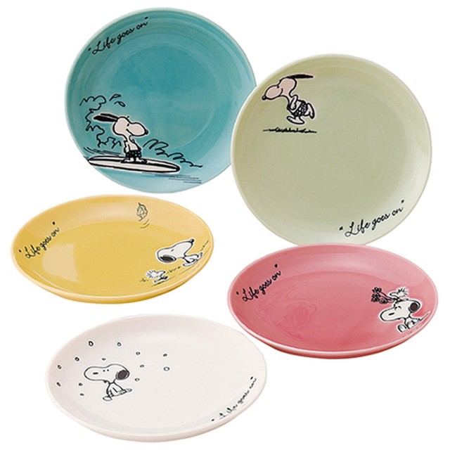 スヌーピー ファイブプレートセット Sn610 57 Milkymama