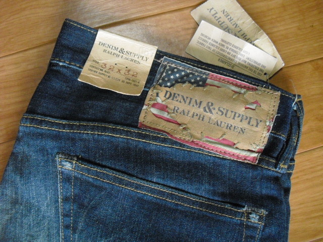 Ralph Lauren Denim Supply ラルフローレン デニム サプライ デニムパンツ W３２ 新品 Redroof