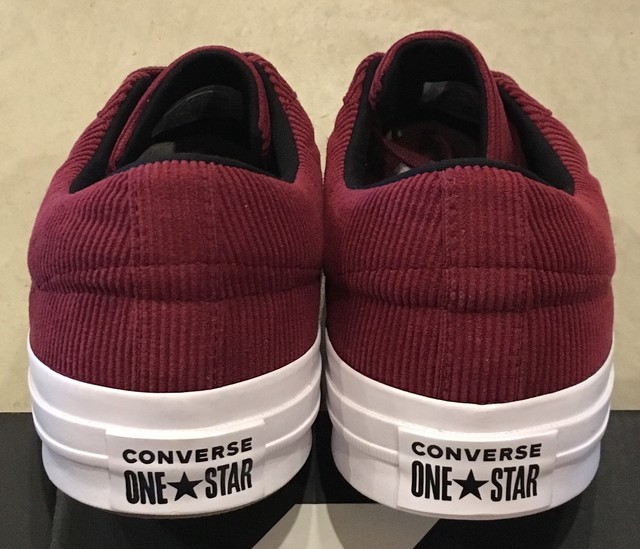 Converse One Star Corduroy Dark Burgundy コンバース ワンスター コーデュロイ バーガンディ Trunk 23