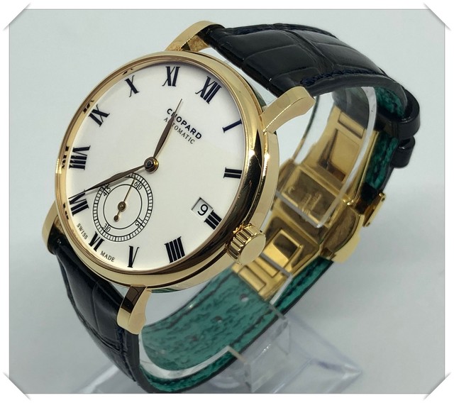 ショパール 男性用腕時計 クラシックマニュファクチュール イエローゴールド 型番 1612 0001 中古品 もの数寄堂 Monosukido